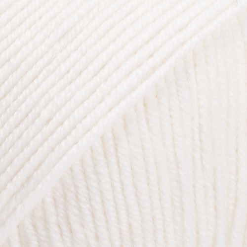 Włóczka Drops Baby Merino 01 / biały / uni colour