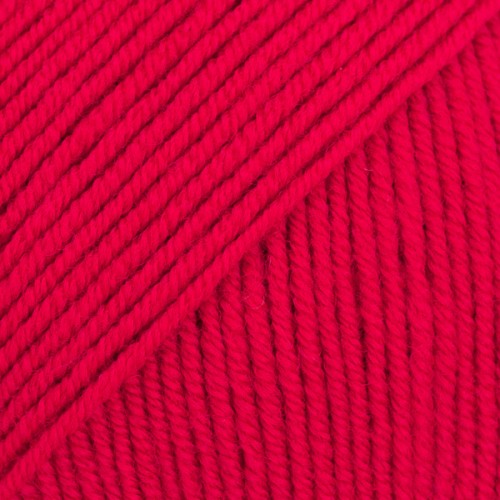 Włóczka Drops Baby Merino 16 / czerwony / uni colour