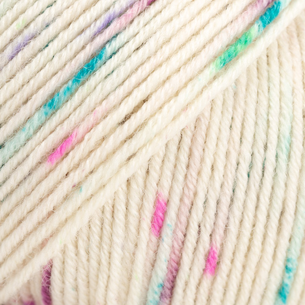 Włóczka Drops Baby Merino 101 / jagody & śmietanka / print