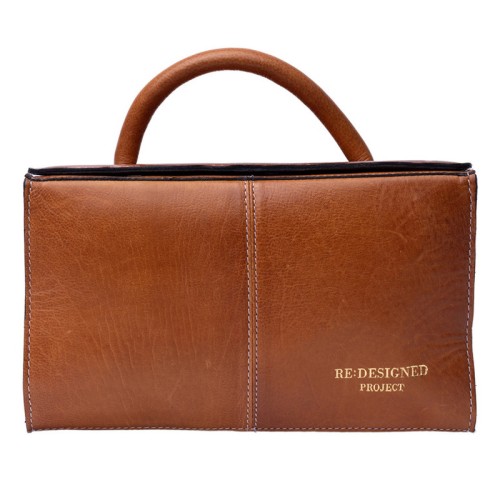 Organizer / torba / RE:DESIGNED / Project 134 / skóra / burned tan
