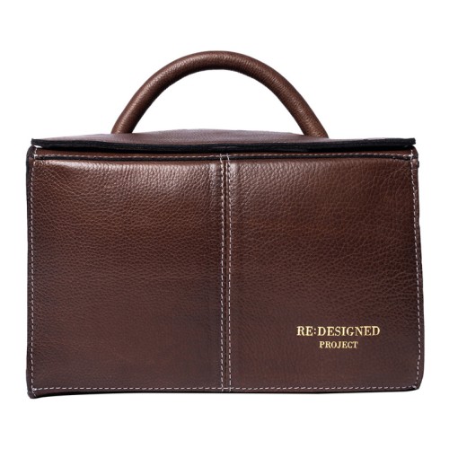 Organizer / torba / RE:DESIGNED / Project 134 / skóra / woodsmoke
