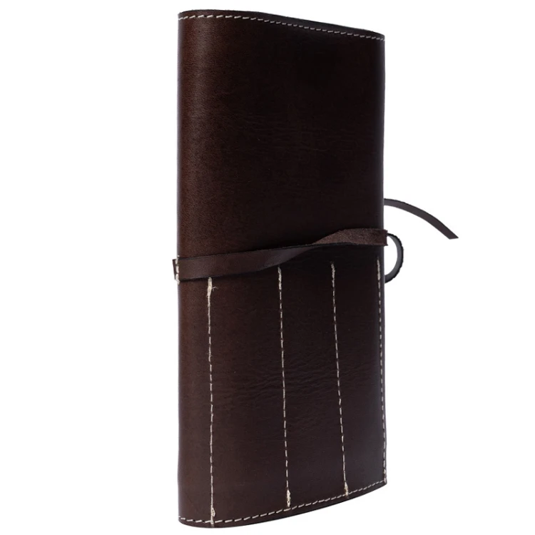 Etui na szydełka RE:DESIGNED / Project 130 / skóra / dark brown