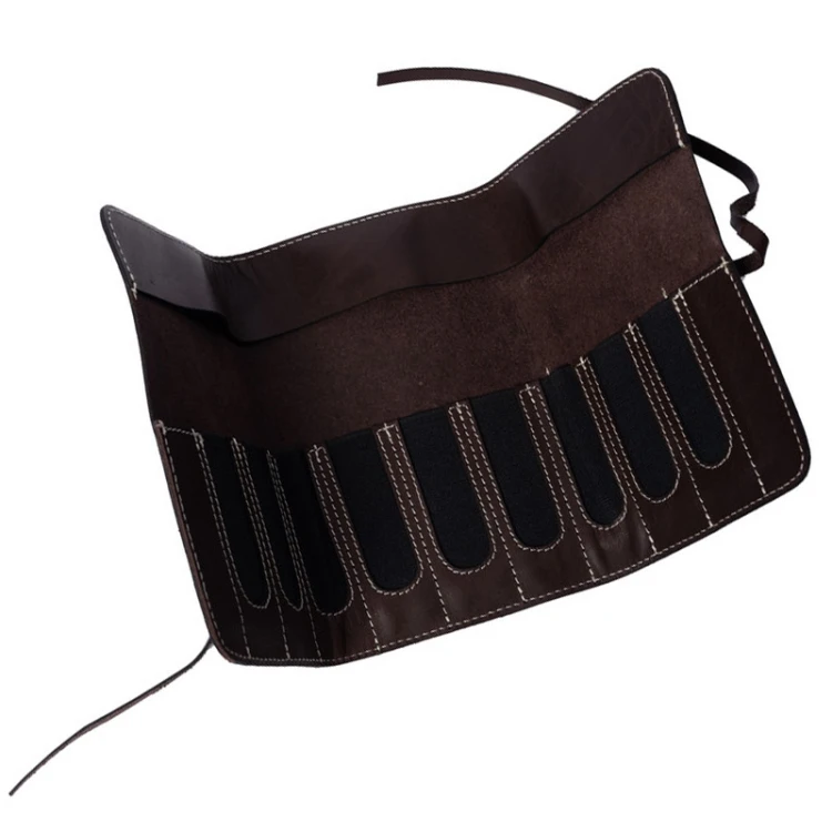 Etui na szydełka RE:DESIGNED / Project 130 / skóra / dark brown