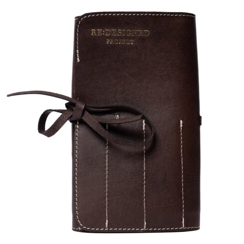 Etui na szydełka RE:DESIGNED / Project 130 / skóra / dark brown