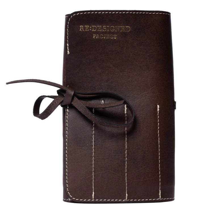 Etui na szydełka RE:DESIGNED / Project 130 / skóra / dark brown