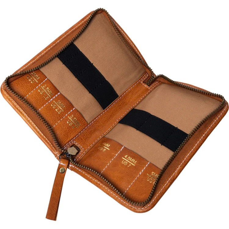 Etui na druty wymienne RE:DESIGNED / Project 135 / skóra / burned tan