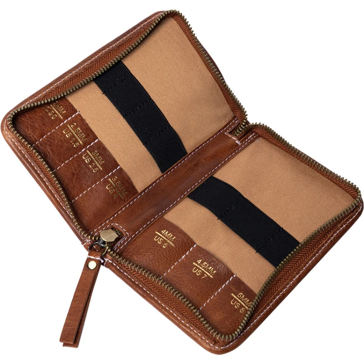 Etui na druty wymienne RE:DESIGNED / Project 135 / skóra / walnut