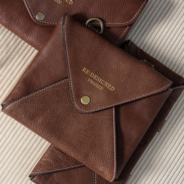 Etui na szydełka RE:DESIGNED / Project 122 / skóra / woodsmoke