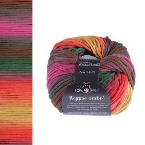 Włóczka Schoppel Reggae Ombre 2479 / Belladonna