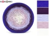 KOKONEK Classic B323 PIMOtki Akwarelowe kwiaty - Ultra fiolet/fiolet/fiołek/brudny róż/kreda