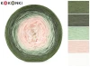 KOKONEK Classic B336 PIMOtki Jaśminowy ogród - Wojskowa zieleń/khaki/szałwia/łososiowy róż/kreda