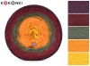 KOKONEK Classic B338 PIMOtki Jesienne kwiaty - Wino/malaga/khaki/pomarańcz/kurkuma