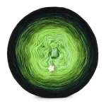 KOKONEK Classic B340 PIMOtki 18 Liście tropikalne - Czerń/butelkowa zieleń/paproć/zielone jabłuszko/pistacja