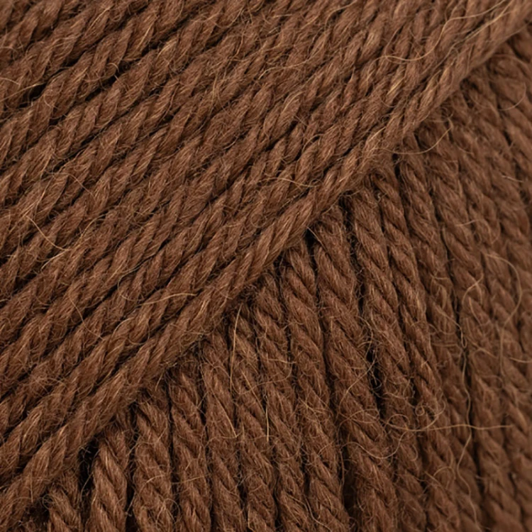 Włóczka Drops Lima 9034 / ciepła czekolada / uni colour