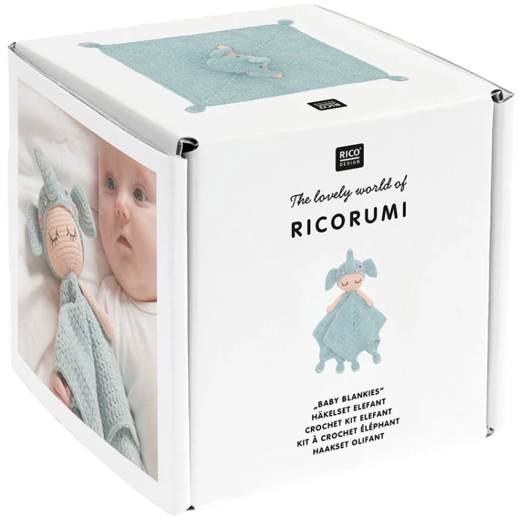 Zestaw na maskotkę amigurumi Rico Design Ricorumi Crochet Kit Elefant