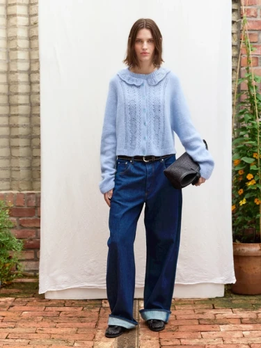 Wzór druty Sandnes Garn Bloom Cardigan 2606_04 - w języku angielskim