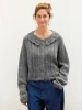 Wzór druty Sandnes Garn Bloom Cardigan 2606_04 - w języku angielskim
