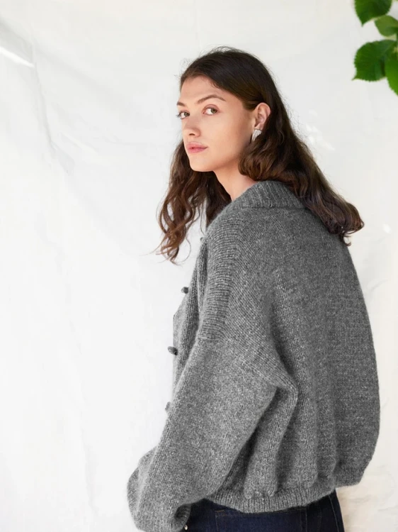 Wzór druty Sandnes Garn Bomber Jacket 2606_08 - w języku angielskim