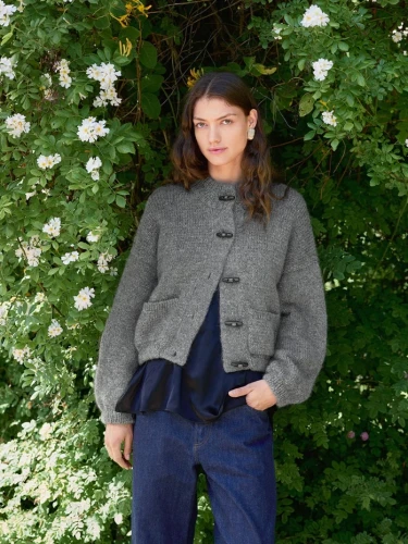 Wzór druty Sandnes Garn Bomber Jacket 2606_08 - w języku angielskim