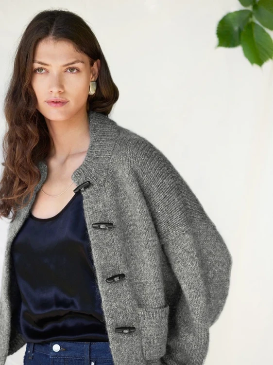 Wzór druty Sandnes Garn Bomber Jacket 2606_08 - w języku angielskim