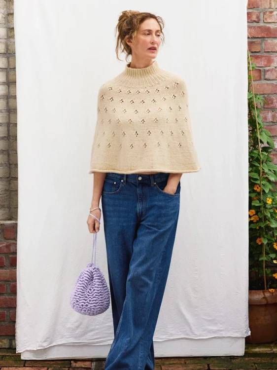 Wzór szydełko Sandnes Garn Petal Bucket Bag 2606_09 - w języku angielskim