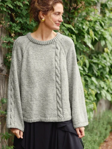 Wzór druty Sandnes Garn Laura Sweater 2606_10 - w języku angielskim
