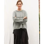 Wzór druty Sandnes Garn Laura Sweater 2606_10 - w języku angielskim