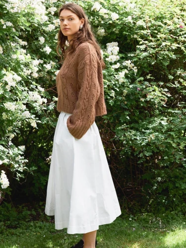 Wzór druty Sandnes Garn Junia Sweater 2606_11 - w języku angielskim