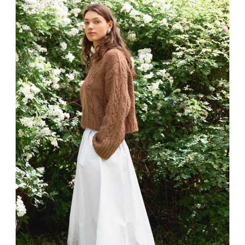 Wzór druty Sandnes Garn Junia Sweater 2606_11 - w języku angielskim