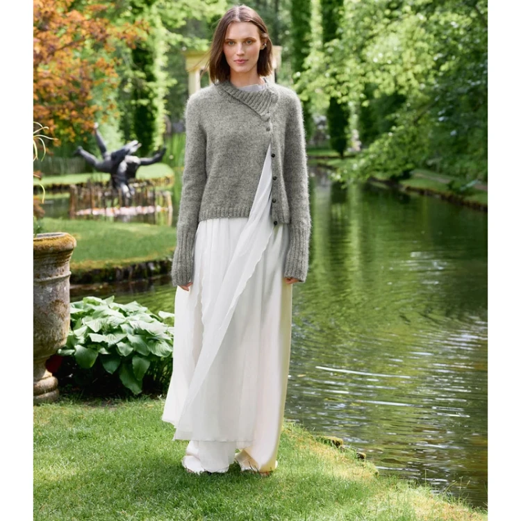 Wzór druty Sandnes Garn Tracie Cardigan 2606_13 - w języku angielskim
