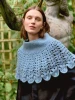 Wzór szydełko i druty Sandnes Garn Flowerfield Poncho 2606_15 - w języku angielskim