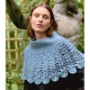 Wzór szydełko i druty Sandnes Garn Flowerfield Poncho 2606_15 - w języku angielskim