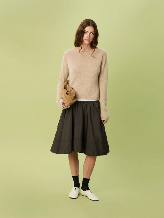 Wzór druty Sandnes Garn Nola Sweater 2607_02 - w języku angielskim