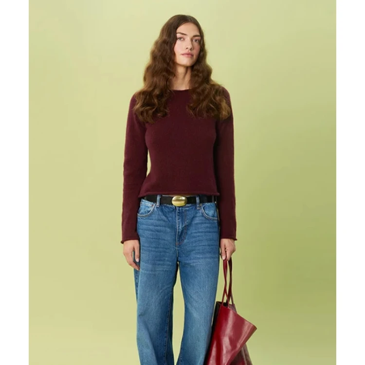 Wzór druty Sandnes Garn Nola Sweater 2607_02 - w języku angielskim