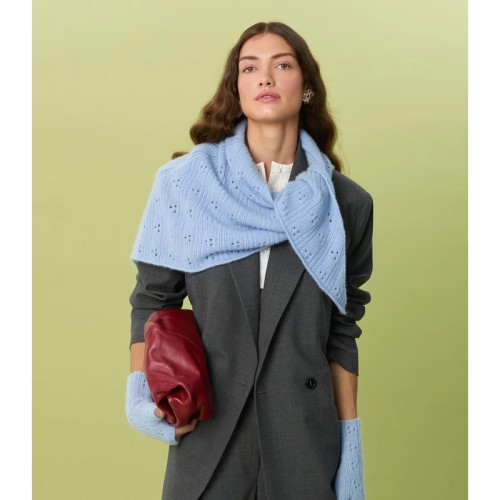 Wzór druty Sandnes Garn Miu Pointelle Shawl 2607_03 - w języku angielskim