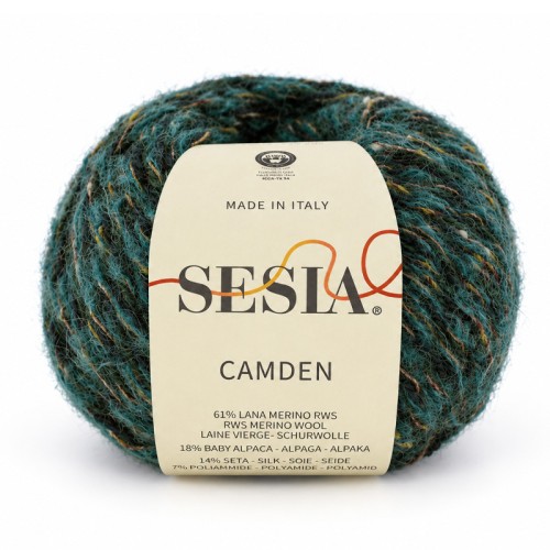 Włóczka Sesia Camden 5929 / szmaragd