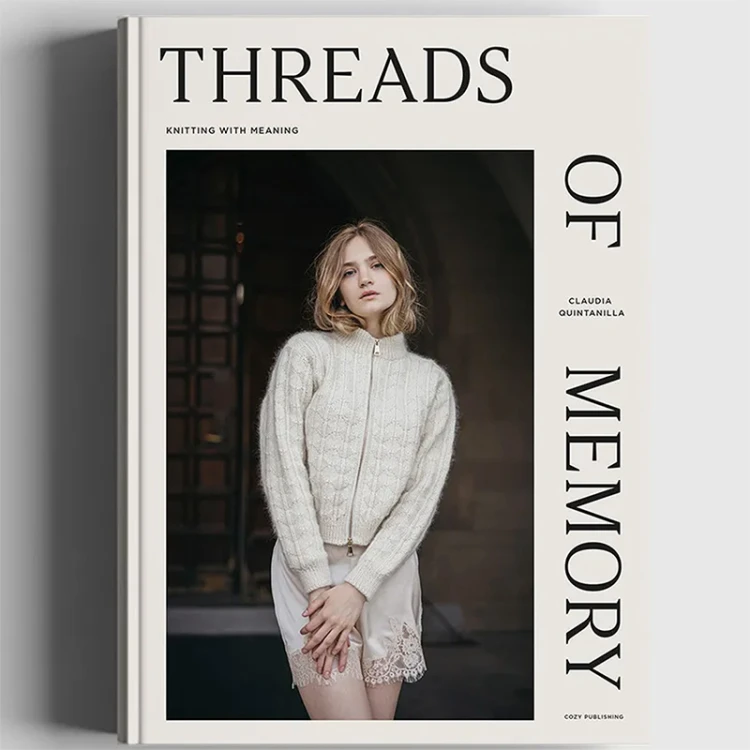 Książka Threads of Memory: Knitting with Meaning / Cozy Publishing - w języku angielskim