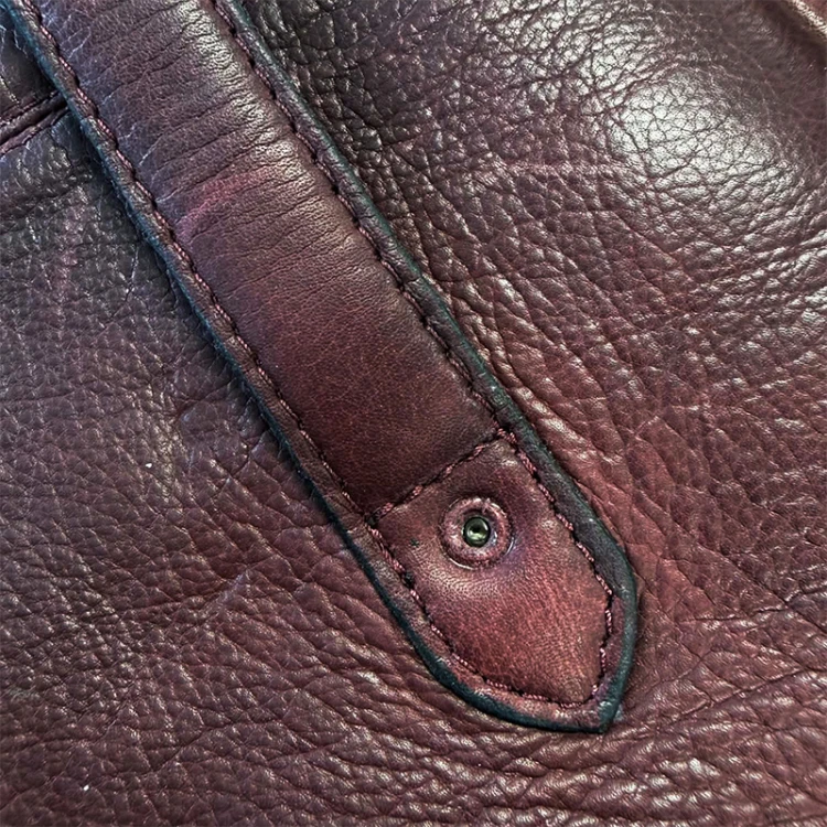 Etui / organizer / RE:DESIGNED / Project 10 / skóra / dark cherry - OUTLET