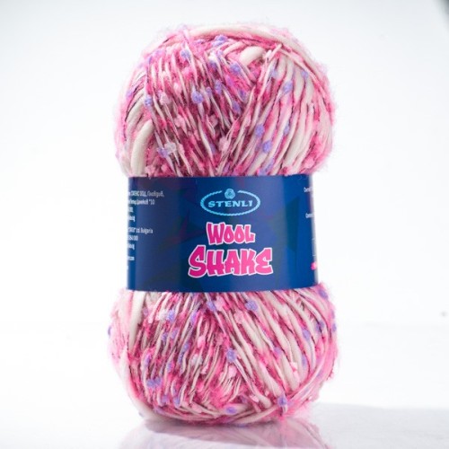 Włóczka Stenli Wool Shake 03 / różowy barbie