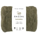Włóczka Gazzal Navarra 195 / khaki