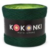 KOKONEK A130 Butelkowa zieleń/paproć/zieleń/jasna zieleń/jasna pistacja/biel