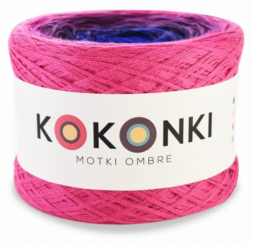 KOKONEK Fuksja/jeżyna/fiolet/kobalt