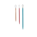 Igły do wełny z pętelką KnitPro 3 szt. / aluminium/ 10944 