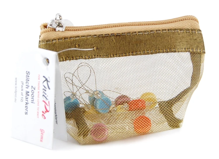Znaczniki do drutów KnitPro Zooni Gems / 12 sztuk