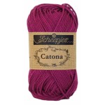 Włóczka Scheepjes Catona 128 / 25 g - purpura tyryjska