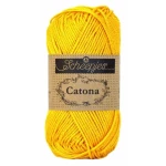 Włóczka Scheepjes Catona 208 / 50 g - żółty