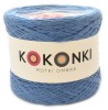 KOKONEK Jeans/błękit/pastelowy róż/malinowy róż