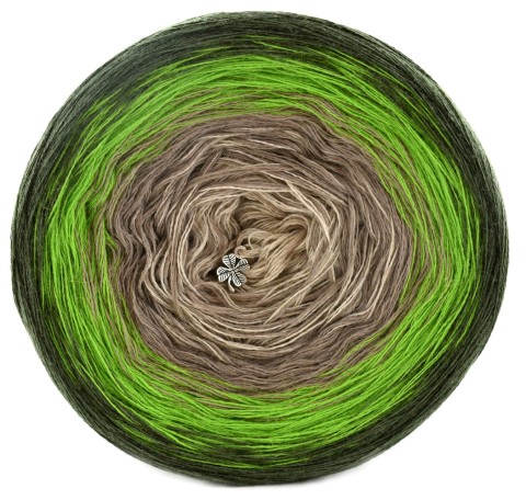 KOKONEK Merino 309 Green Safari - Khaki/jasna zieleń/cappuccino/safari