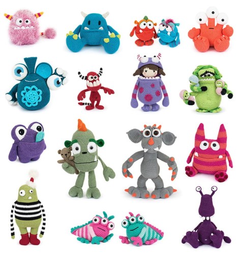 Książka Amigurumi Monsters