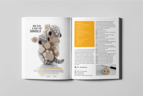 Książka Amigurumi Parent&Baby Animals